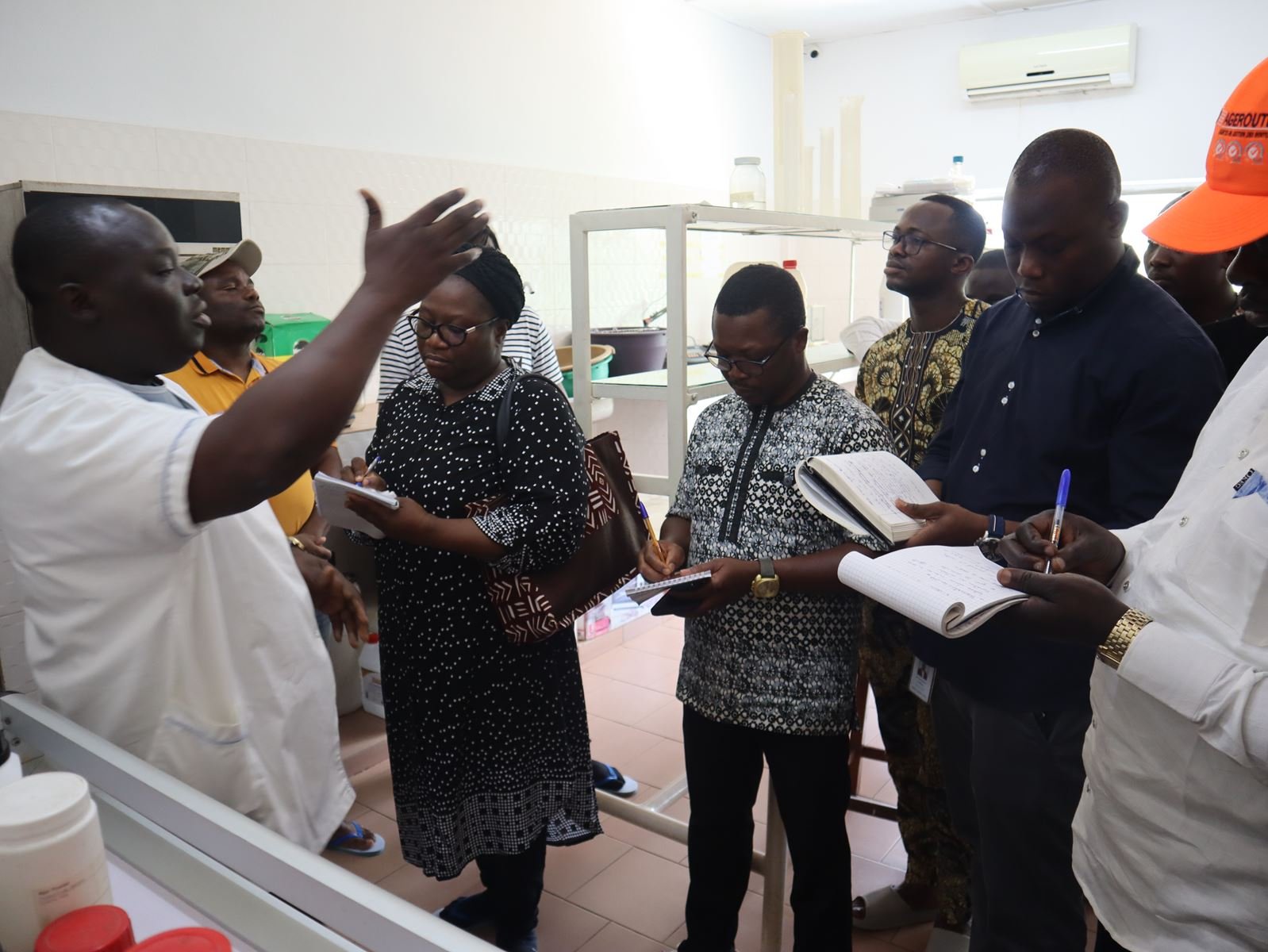 Une présence pour s’accorder sur les niveaux d’avancement